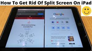 How to Remove Split Screen on Ipad